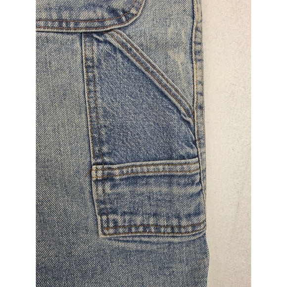 Vintage Tommy Hilfiger Shorts Mens 36‎ Denim Carpenter Patch Pocket Y2K 2000s - Picture 3 of 14